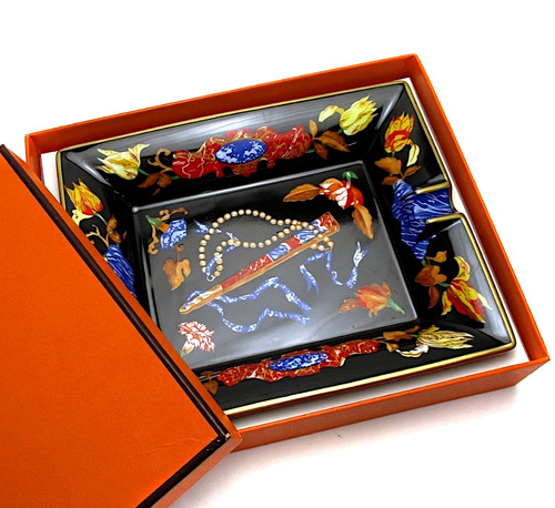 Hermes blumen aschenbecher - hermes,