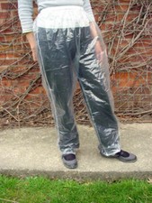 Einweg klar pvc hose - einweg,