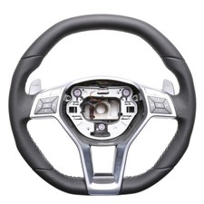  Mercedes Lenkrad A CLS GLK Klasse W176 C218 X204 Naht silber 57807