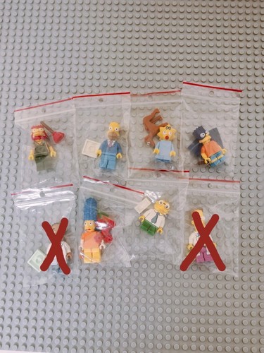 Lego the simpsons figuren - lego,