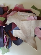 Lederreste Bunt Gemischt 650 g