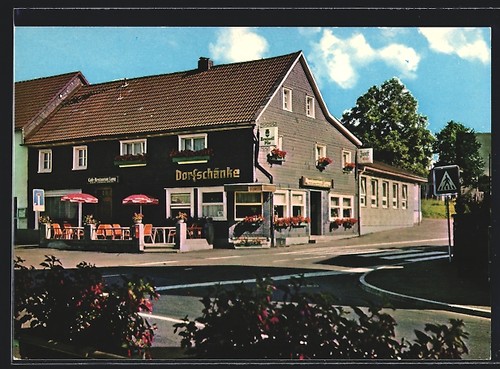 Ansichtskarte wiehl gasthaus - ansichtskarte,