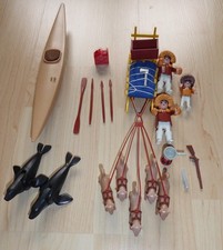 Playmobil Eskimo Nr. 3466, von 1985, 80er Jahre, sehr gut erhalten