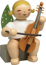 Engel mit Viola da Gamba, von Wendt & Kühn, 650/86A, Engelmusikanten - NEU 2025