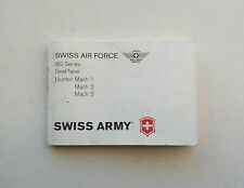SWISS ARMY Uhrengarantie Garantieheft (ungeschrieben) pro Schweizer Luftwaffe