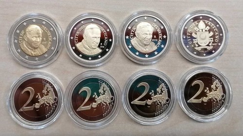 Vatikan euro kursmünze - 2, pp