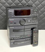 Panasonic SA-CH32 Kompaktanlage CD Kassettendeck Radio Fernbedienung Bastler #78