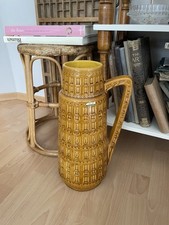 Scheurich Bodenvase Senfgelb