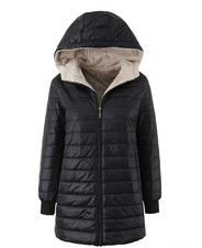 Damen Mantel Winterjacke Parka