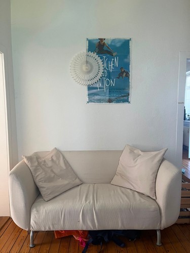 Sofa sitzer ikea weiß bezug - sitzer,