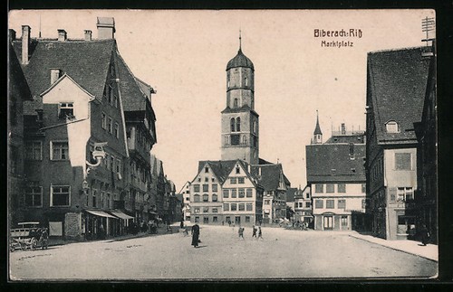Biberach riß marktplatz - biberach-riß,,