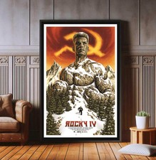 NEW Rocky 4 Film Poster, High