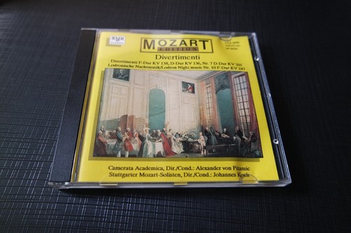 Mozart divertimenti camerata - mozart,