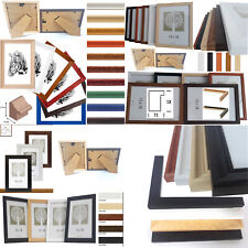 Bilderrahmen Holz 10x15 13x18 15x21 (A5) 20x20 21x30 (A4) 30x30 Foto Rahmen
