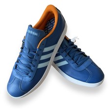 adidas VL Court 2.0 – Sneaker Herren | Freizeit & Skate Schuh – blau / orange