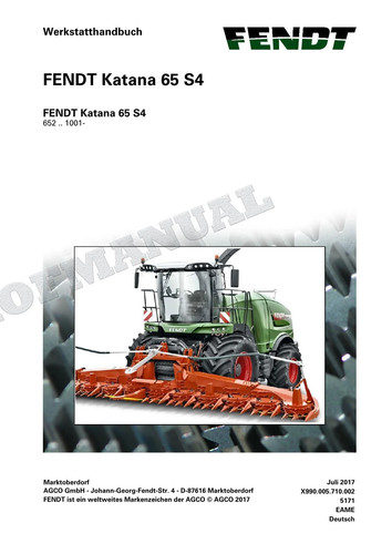 Fendt katana s4 - katana,