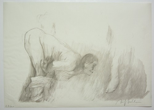 Alfred hridlicka lithographie - alfred, hridlicka: