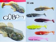 6 St. Sänger Iron Claw GOBODY Grundel 11 cm 6 Farben Angeln Köder Gummifisch 