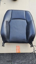 Mercedes W203 Bezug Fahrersitz Beifahrersitz Sitz Lehne Leder schwarz 2039102147