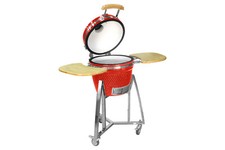 CL-16 Kamado-Grill Profi Keramik Grill Ø 40cm BBQ Holzkohlegrill Keramikgrill