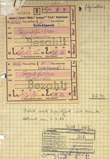 2x Fahrkarte Deutsche Reichsbahn Berlin - Fürstenwalde - Frankfurt (Oder) 1987