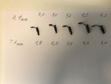 Rutenbau , Rutenreparatur .SIC- Rutenringe mit Hülle  5 St. Set-1.