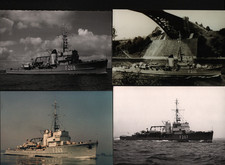 8 Ansichtskarten/Fotos Bundesmarine: Brummer, Wespe, Hummel, Biene, Bremse,