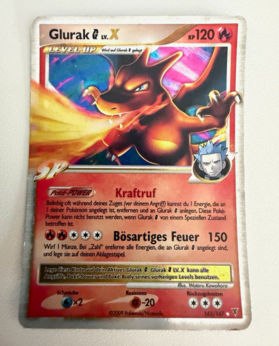 Glurak 143 147 - lv.x, sp