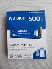 WD Blue SN5000 NVMe SSD 500GB NEU orig Verpackt, Garantie bis 2029 laut WD