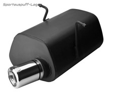 Sportauspuff Mini ONE u. COOPER 00- 80mm rund eingerollt gerade