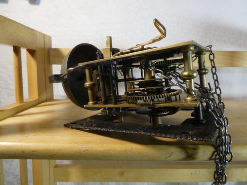 Antikes langgehäuse uhrwerk - antikes,
