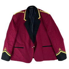 Britische Armee Jacke Burgund
