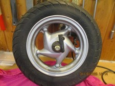 Kymco Spacer 125 Schlachtfest ,,  Rad, Tachoschnecke, Steckachse vorne ,,,