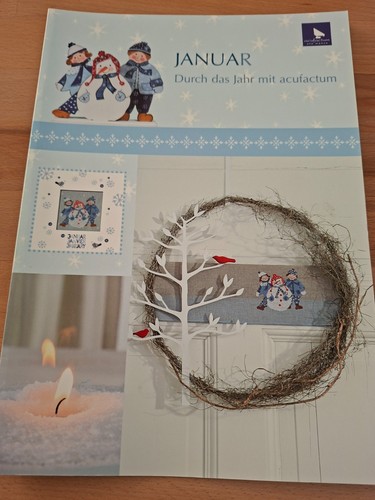 Acufactum stickvorlage januar - acufactum,,