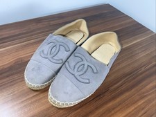 Chanel CC Espadrilles 40 Grau
