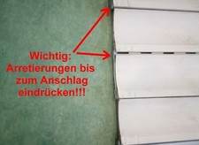 10 - 100 Stk. Arretierungen