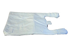 100 plastiktüten Weiss