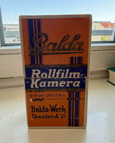 Balda rollfilm faltkamera 6x9 - balda,