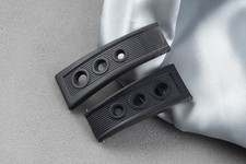 Breitling Kautschuk Armband Ocean Race Schwarz Black 24mm OHNE Schließe