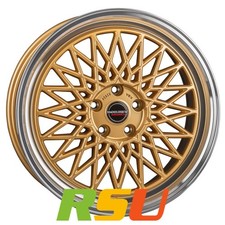 Borbet B gold rim polished