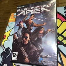 PC DVD Rom Restricted Area Spiel Neu In Folie Perfekter Zustand