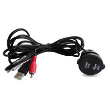 Boot Auto Radio USB Verlängerungskabel Marine Dash Mount Radio AUX Adapter