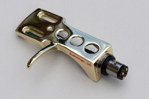 Gold cartridge headshell mount - cartridge,
