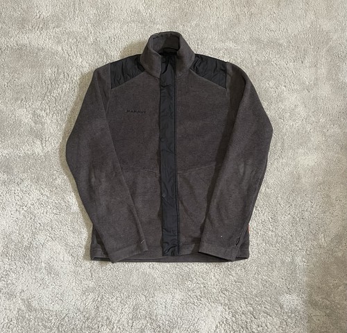 Mammut fleecejacke grün grau - mammut,