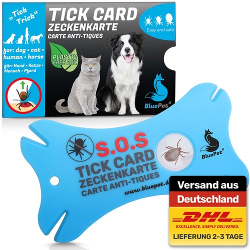 Bluepet zeckenkarte - bluepet,
