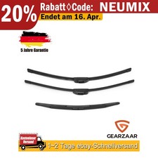 SCHEIBENWISCHER VORNE + HINTEN