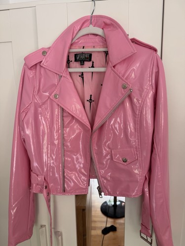 Lip service pink leather - service,