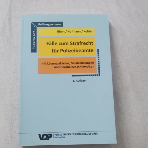 Strafrecht für polizeibeamte - für,