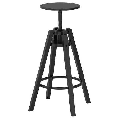 Ikea dalfred barhocker - barhocker, schwarz