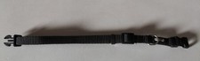 Halsband schwarz 24-30 cm lang   Hund Katze XS Klickverschluss